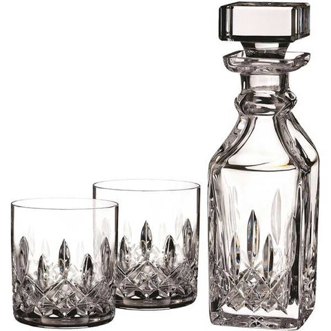 Waterford Lismore Connoisseur Tumblers & Square Decanter